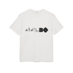 Camiseta oversize gruesa - Blanco puro - Camiseta unisex «Ara va de BÓ»