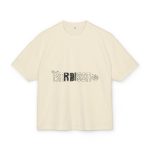 Camiseta box ultra gruesa - Arena - Flor de bardissa