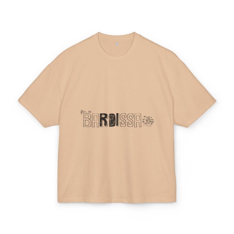 Camiseta box ultra gruesa - Beis - Flor de bardissa