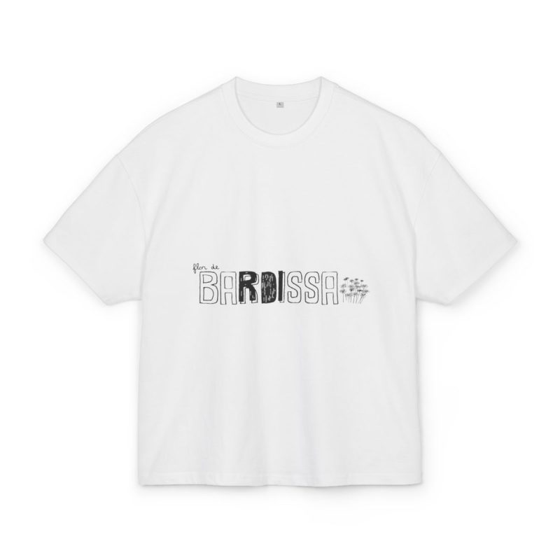 Camiseta box ultra gruesa - Blanco - Flor de bardissa