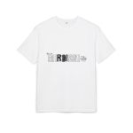 Camiseta oversize gruesa - Blanco - Flor de bardissa