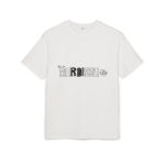 Camiseta oversize gruesa - Blanco puro - Flor de bardissa