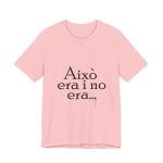 Camiseta jersey manga corta - Rosa - Camiseta «Això era i no era…»