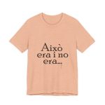 Camiseta jersey manga corta - Melocoton jaspeado - Camiseta «Això era i no era…»