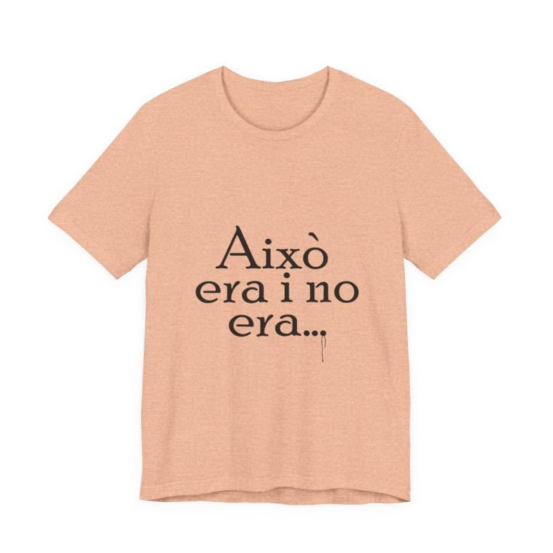 Camiseta jersey manga corta - Melocoton jaspeado - Camiseta «Això era i no era…»