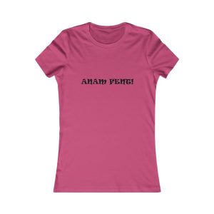 Camiseta mujer Favorite - Frambuesa - Anam fent