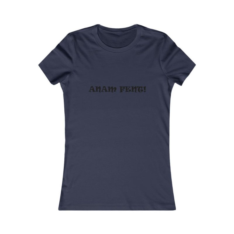 Camiseta mujer Favorite - Azul marino - Anam fent