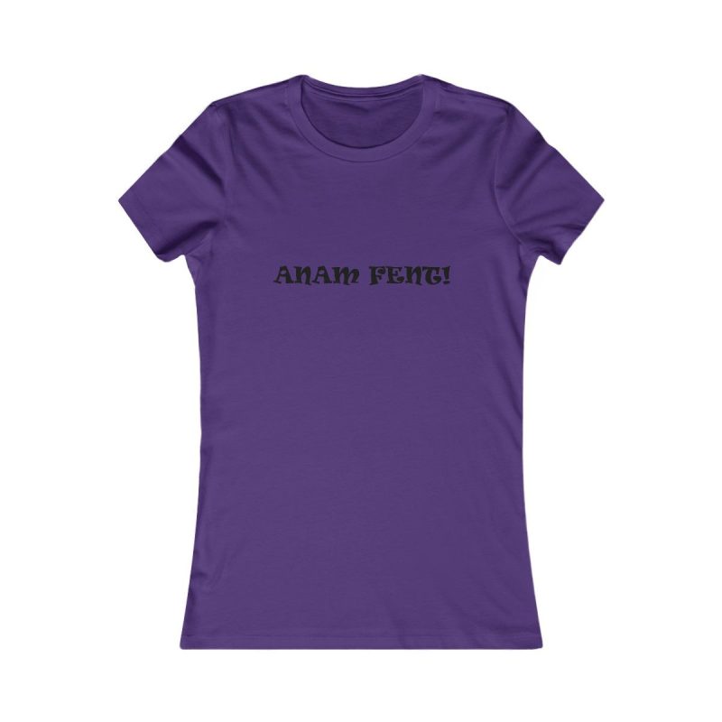 Camiseta mujer Favorite - Morado equipo - Anam fent