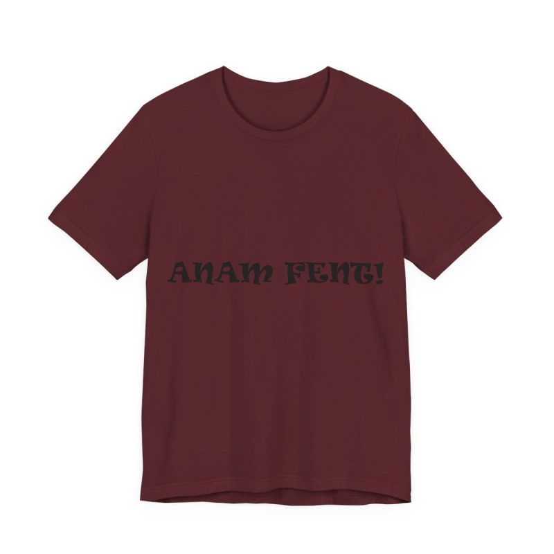 Camiseta jersey manga corta - Granate - Anam fent