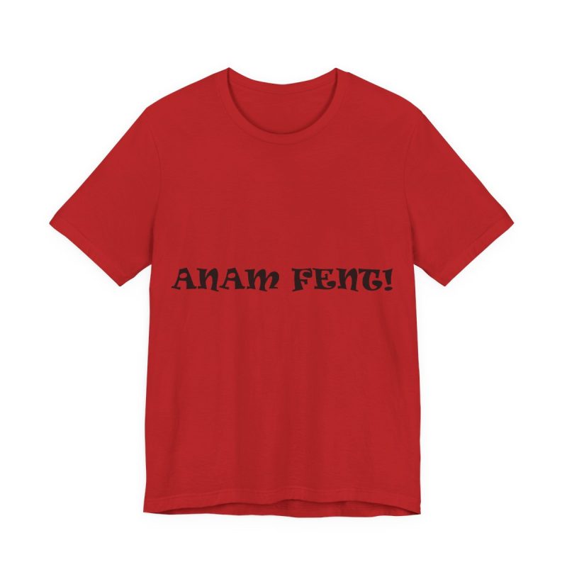 Camiseta jersey manga corta - Rojo - Anam fent