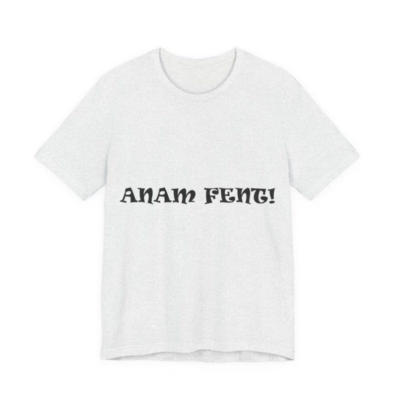 Camiseta jersey manga corta - Gris ceniza - Anam fent