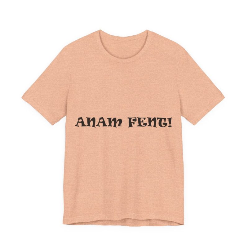 Camiseta jersey manga corta - Melocoton jaspeado - Anam fent