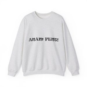 Sudadera cuello redondo - Gris ceniza - Anam fent
