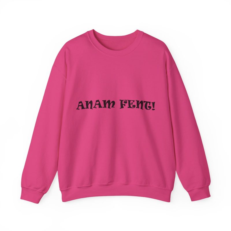 Sudadera cuello redondo - Fucsia intenso - Anam fent