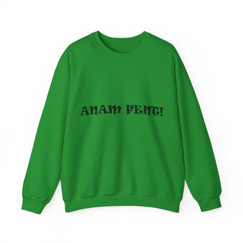 Sudadera cuello redondo - Verde irlandes - Anam fent