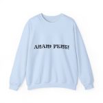 Sudadera cuello redondo - Azul claro - Anam fent
