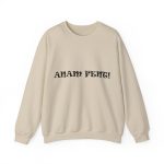 Sudadera cuello redondo - Arena - Anam fent