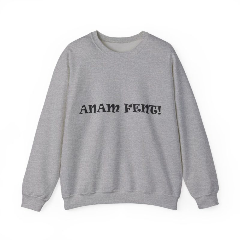 Sudadera cuello redondo - Gris deportivo - Anam fent
