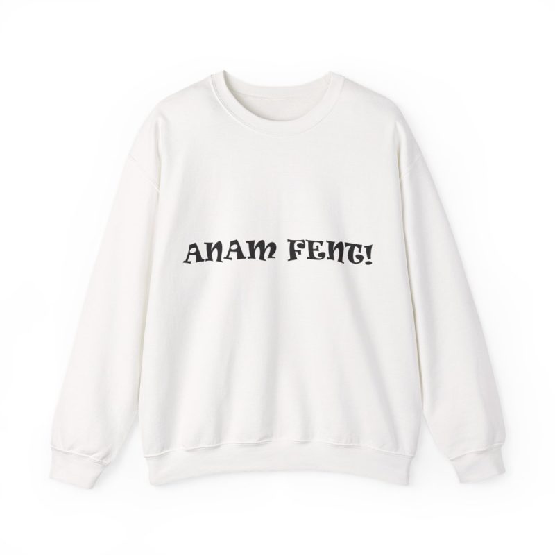 Sudadera cuello redondo - Blanco - Anam fent