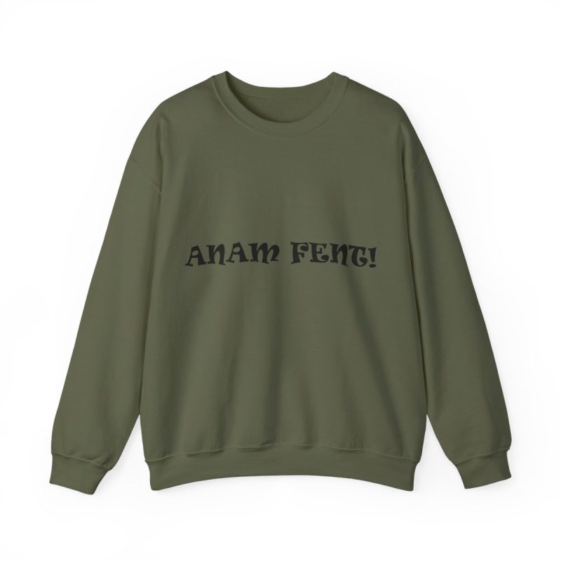 Sudadera cuello redondo - Verde militar - Anam fent