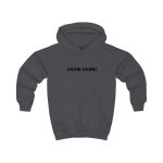 Sudadera con capucha infantil - Gris marengo - Anam fent