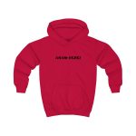Sudadera con capucha infantil - Rojo fuego - Anam fent