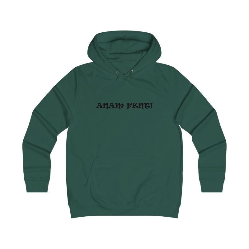 Sudadera universitaria mujer - Verde botella - Anam fent
