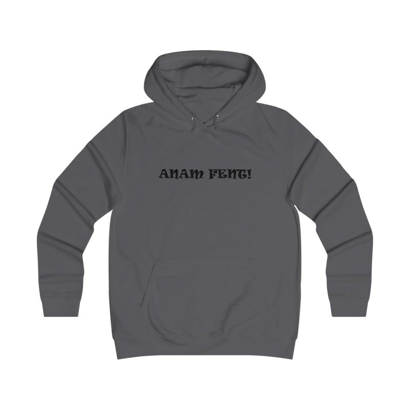 Sudadera universitaria mujer - Gris marengo - Anam fent