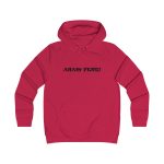 Sudadera universitaria mujer - Rojo fuego - Anam fent