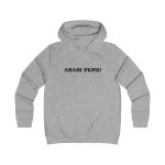 Sudadera universitaria mujer - Gris jaspeado claro - Anam fent