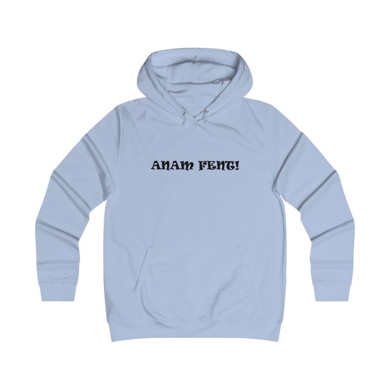 Sudadera universitaria mujer - Azul cielo - Anam fent