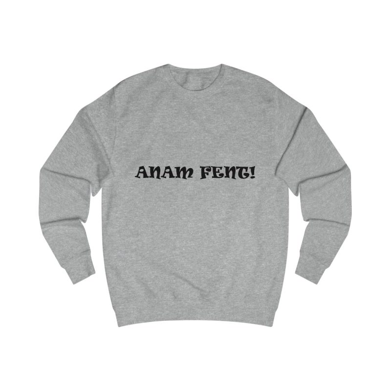 Sudadera clasica - Gris jaspeado claro - Anam fent