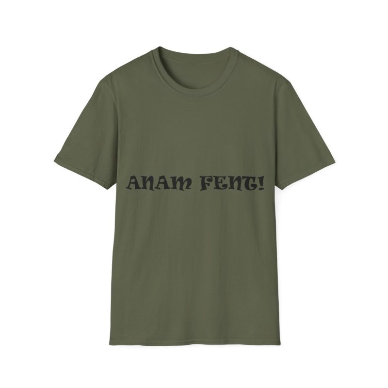 Camiseta Softstyle - Verde militar - Anam fent