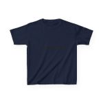 Camiseta infantil algodon grueso - Azul marino - Anam fent