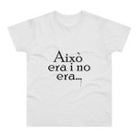 Camiseta hombre punto liso - Blanco - Camiseta «Això era i no era…»