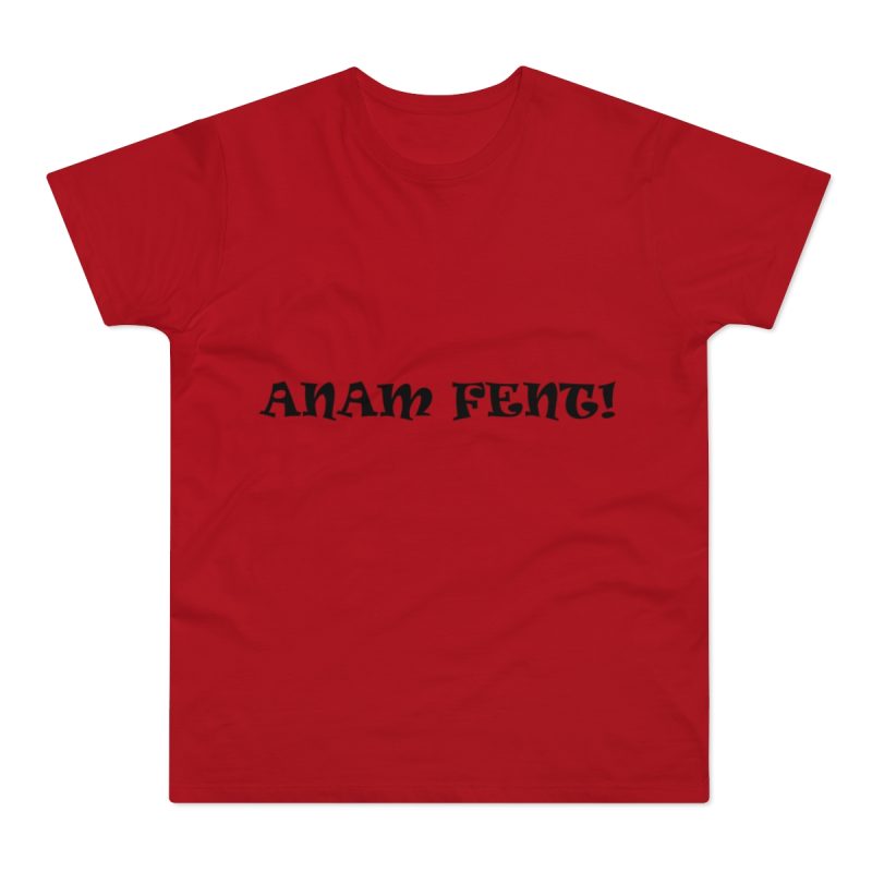 Camiseta hombre punto liso - Rojo - Anam fent
