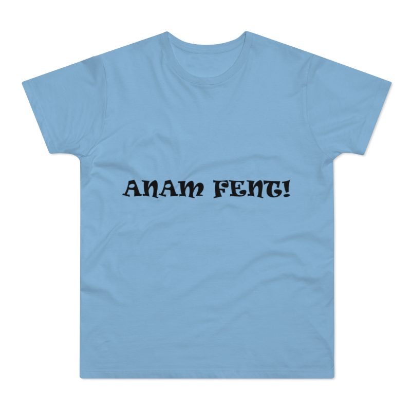 Camiseta hombre punto liso - Azul cielo - Anam fent