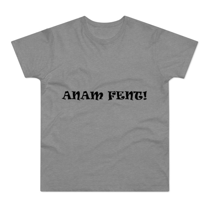Camiseta hombre punto liso - Gris deportivo jaspeado - Anam fent