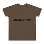 Camiseta hombre punto liso - Marron chocolate - Anam fent