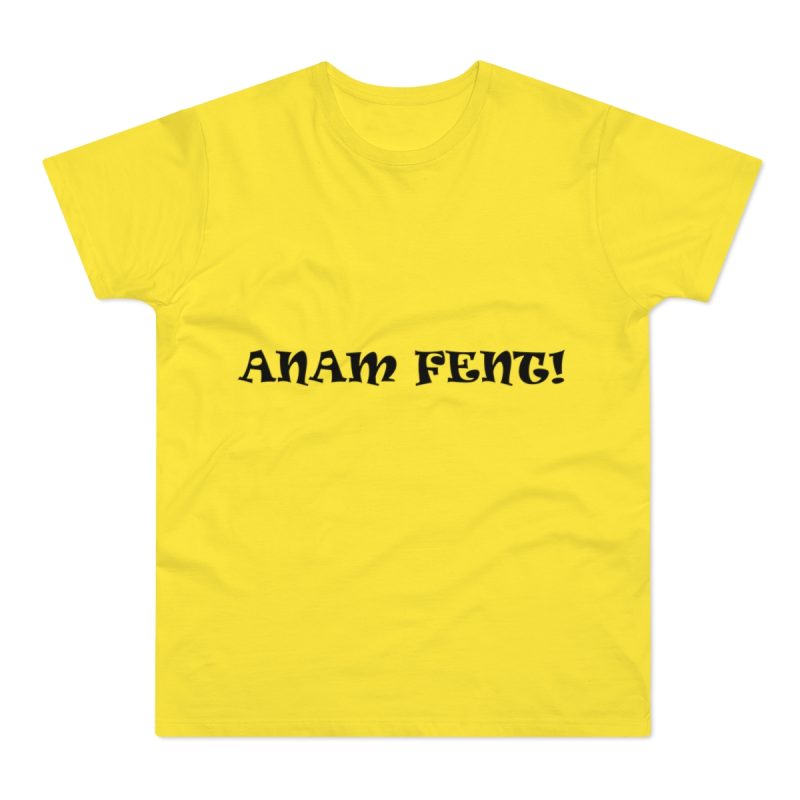 Camiseta hombre punto liso - Amarillo solar - Anam fent