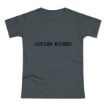 Camiseta mujer punto liso - Gris oscuro - Anam fent