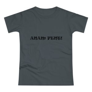 Camiseta mujer punto liso - Gris oscuro - Anam fent
