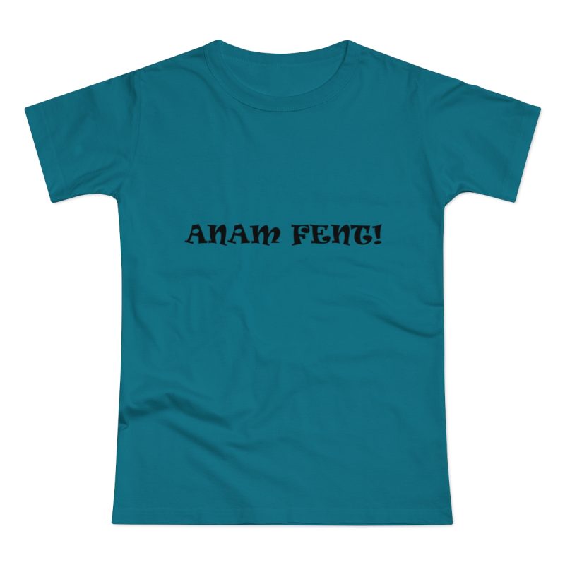 Camiseta mujer punto liso - Azul diva - Anam fent