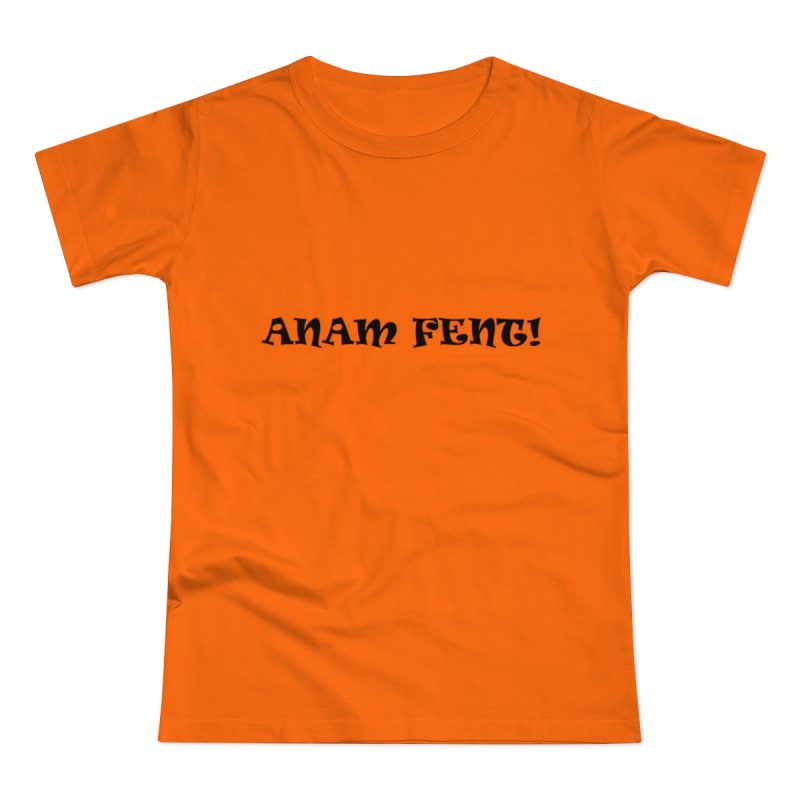 Camiseta mujer punto liso - Naranja - Anam fent