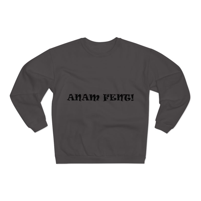 Sudadera cuello redondo premium - Antracita - Anam fent Sudadera cuello redondo premium - Antracita - Anam fent