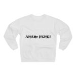 Sudadera cuello redondo premium - Blanco - Anam fent Sudadera cuello redondo premium - Blanco - Anam fent