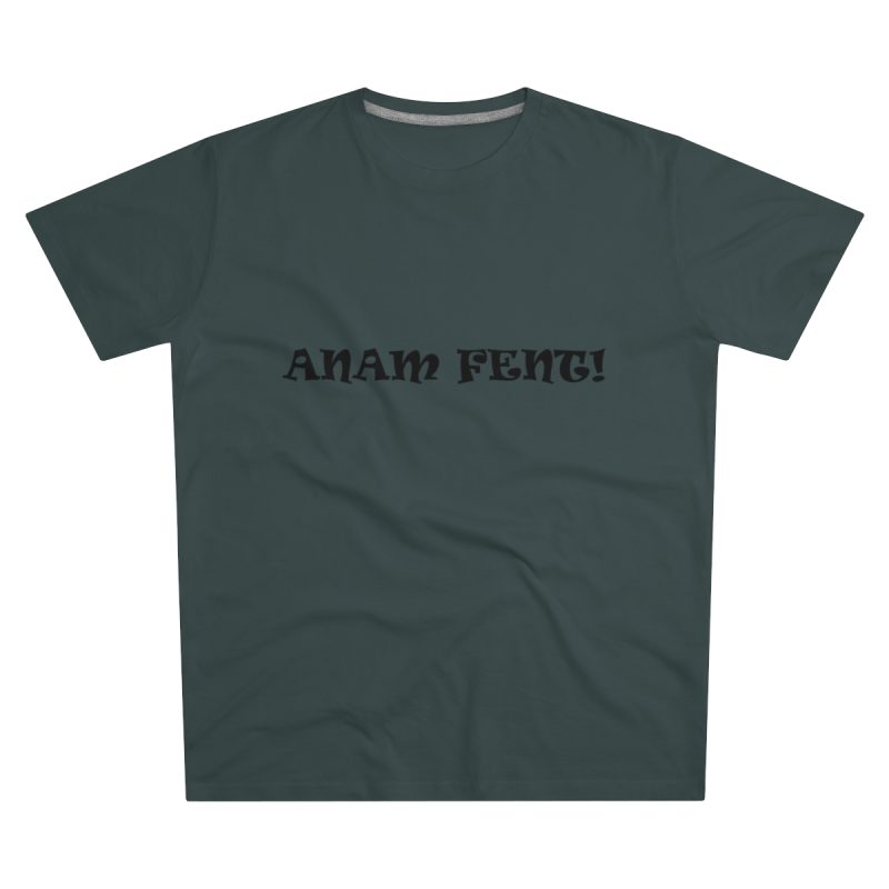 Camiseta hombre corte moderno - Gris marengo - Anam fent