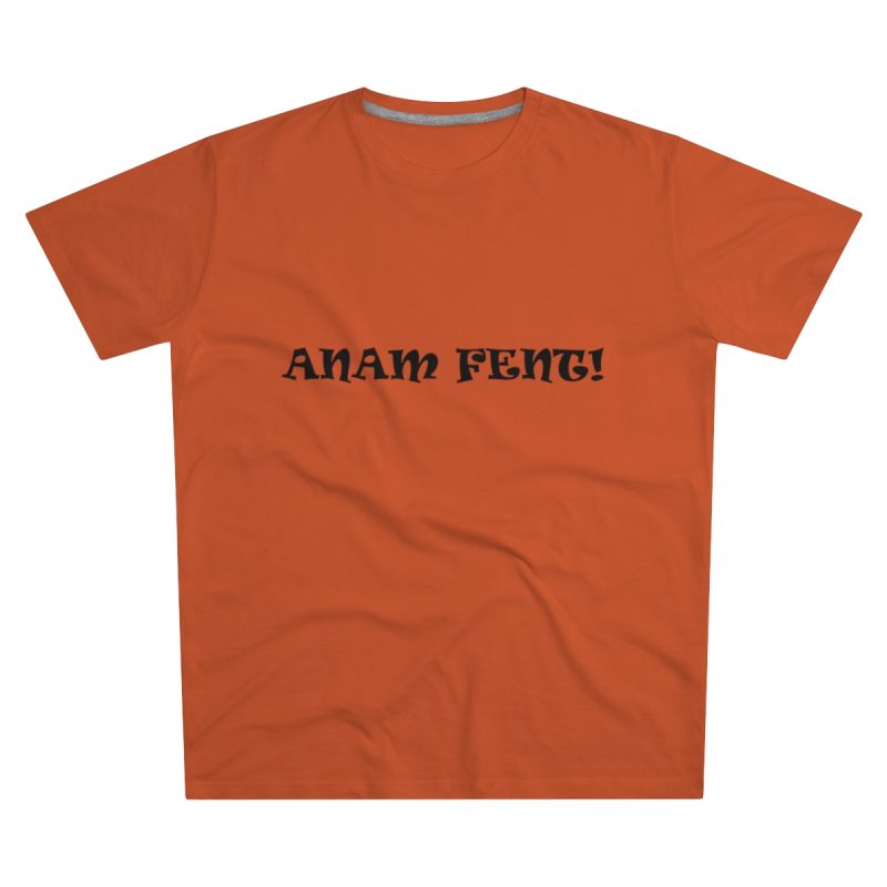 Camiseta hombre corte moderno - Naranja - Anam fent