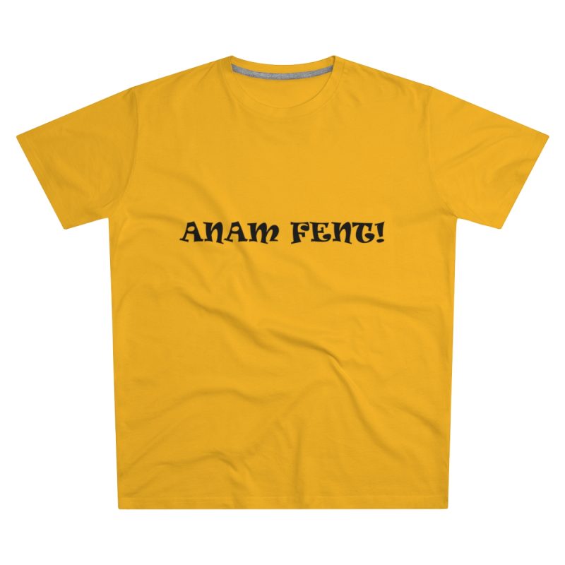Camiseta hombre corte moderno - Amarillo girasol - Anam fent