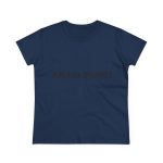 Camiseta mujer algodon medio - Azul marino - Anam fent